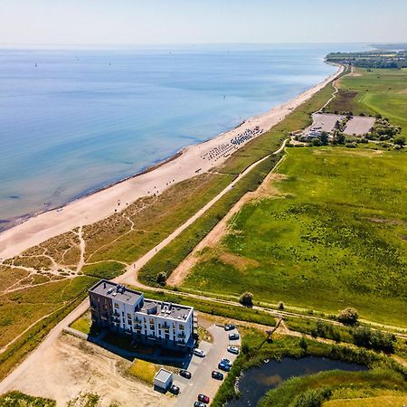 Beachterraceone - Eg, Meerblick, Terrasse, Kamin, Sauna Olpenitz Extérieur photo