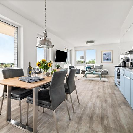 Beachterraceone - Eg, Meerblick, Terrasse, Kamin, Sauna Olpenitz Extérieur photo