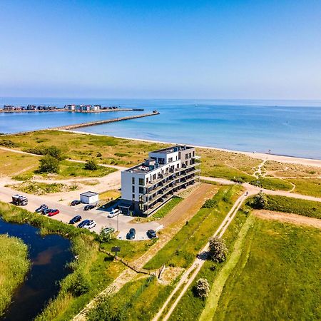 Beachterraceone - Eg, Meerblick, Terrasse, Kamin, Sauna Olpenitz Extérieur photo